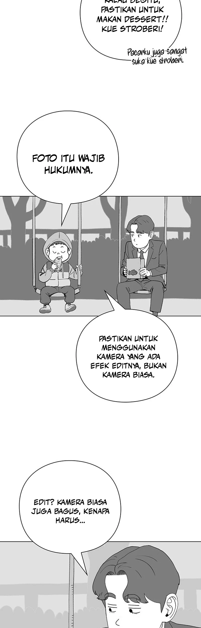Office Worker Who Sees Fate Chapter 113.5 - halaman 16