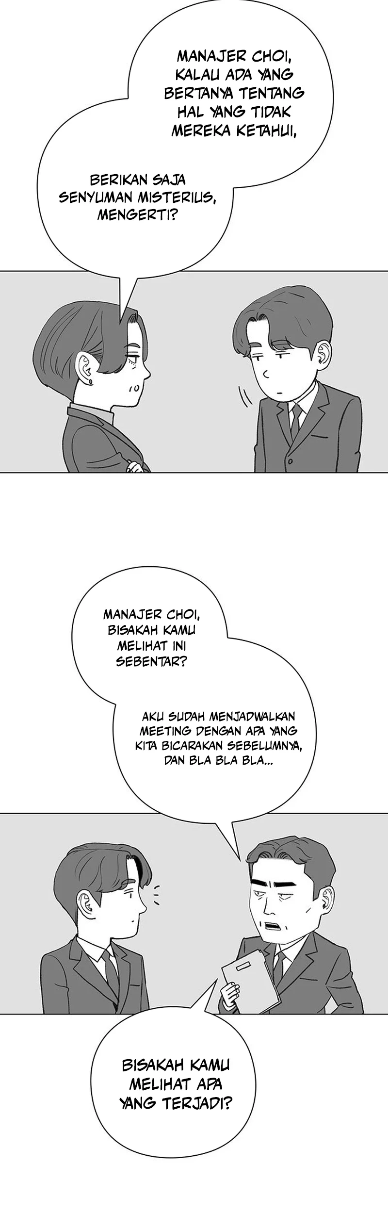 Office Worker Who Sees Fate Chapter 113.5 - halaman 9
