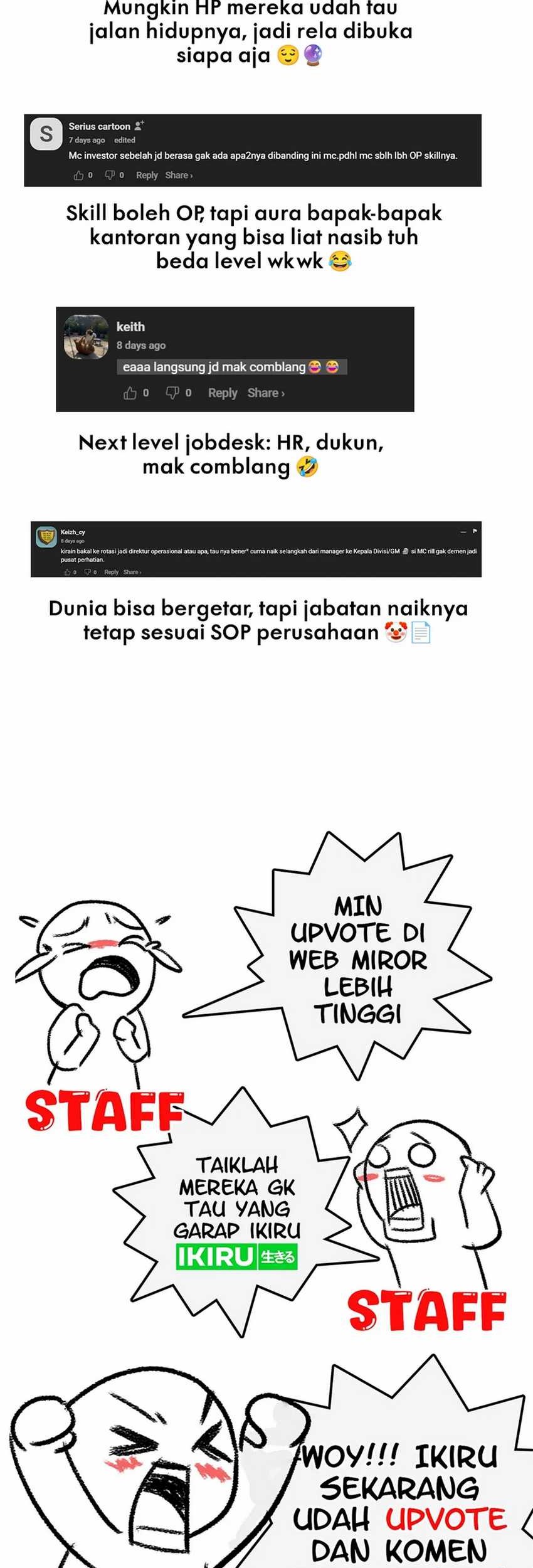 Office Worker Who Sees Fate Chapter 123 - halaman 77