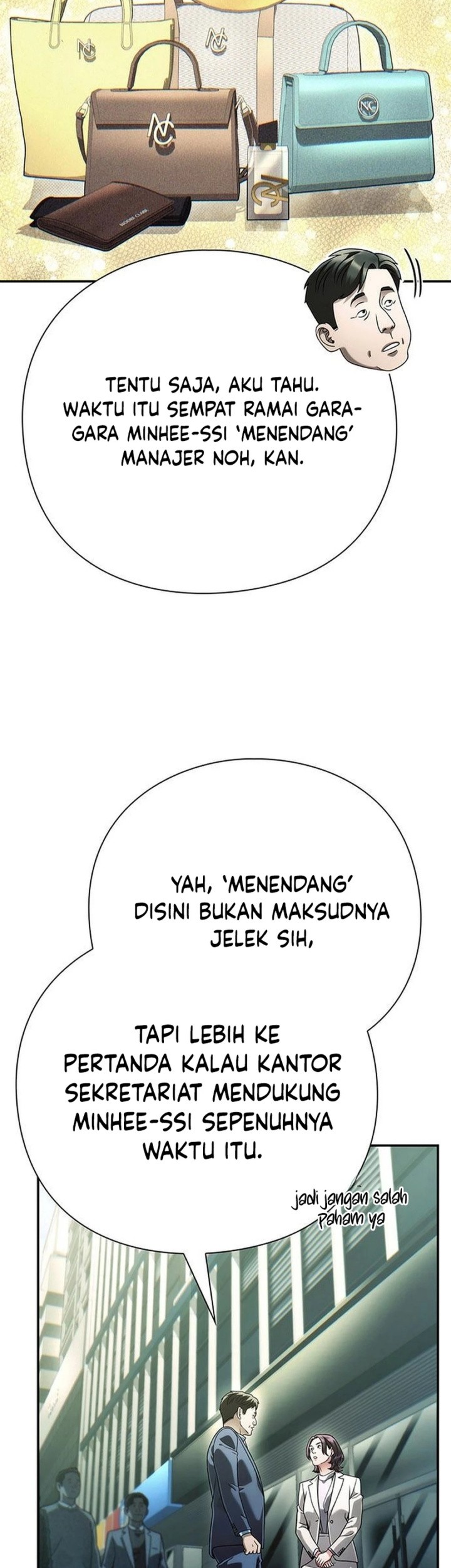 Office Worker Who Sees Fate Chapter 124 - halaman 15