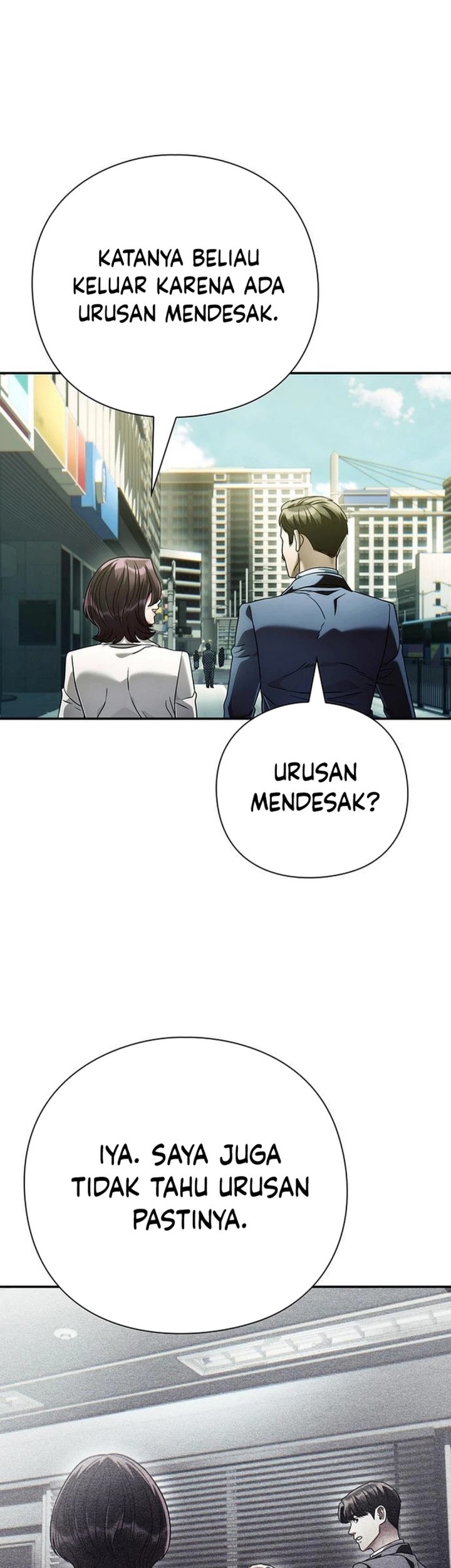 Office Worker Who Sees Fate Chapter 124 - halaman 7