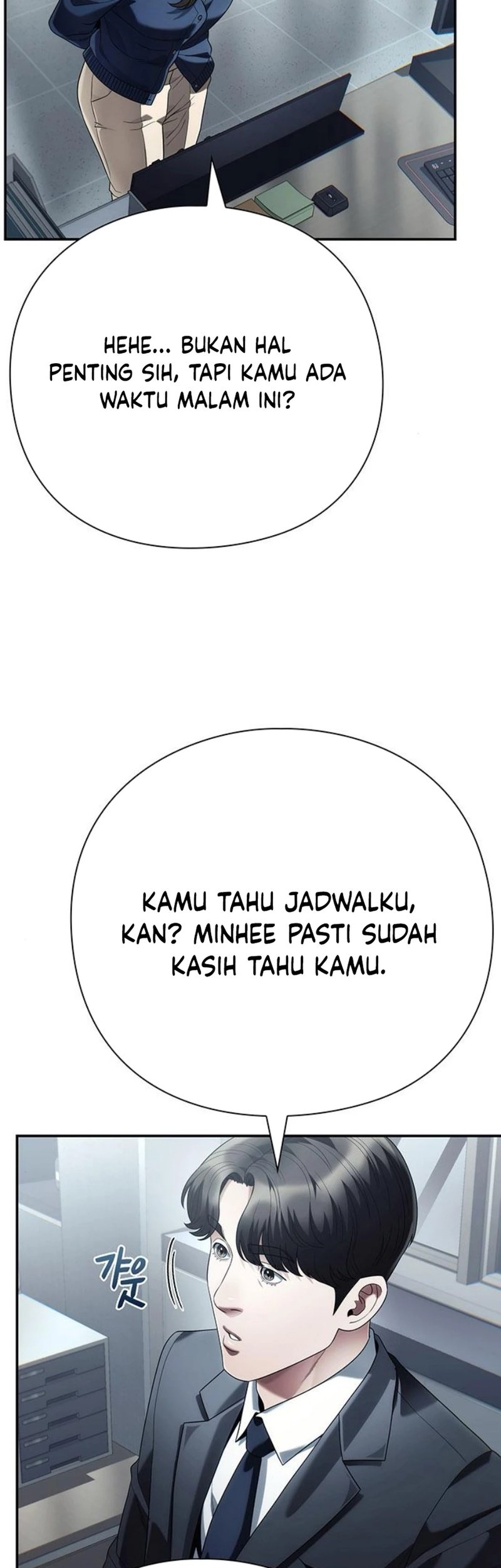 Office Worker Who Sees Fate Chapter 126 - halaman 18