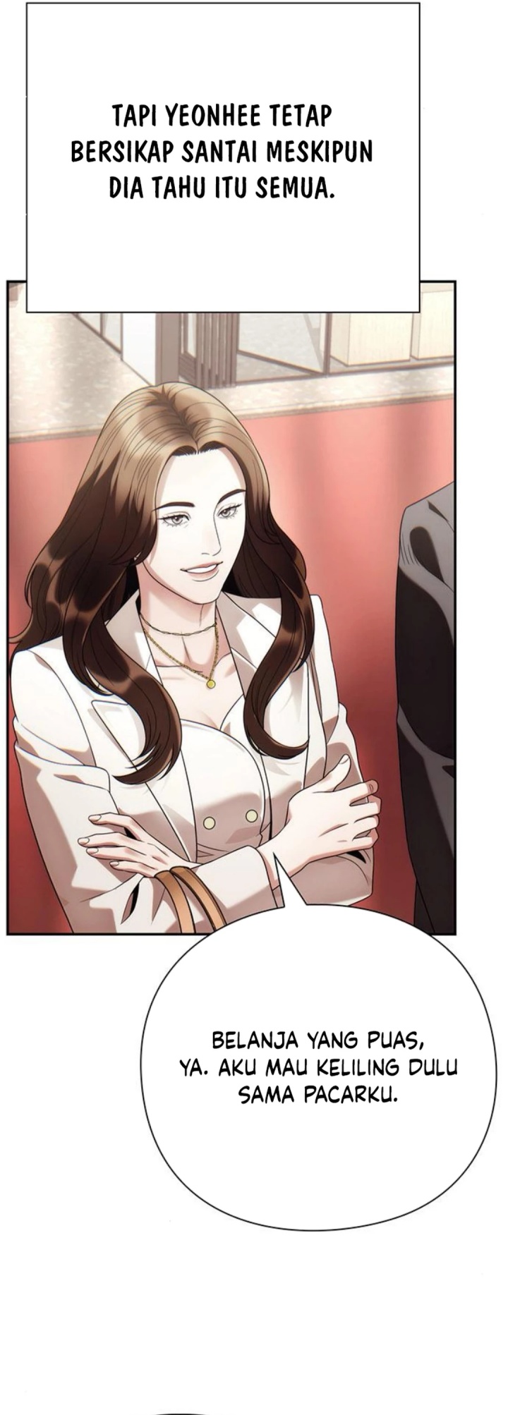 Office Worker Who Sees Fate Chapter 128 - halaman 11