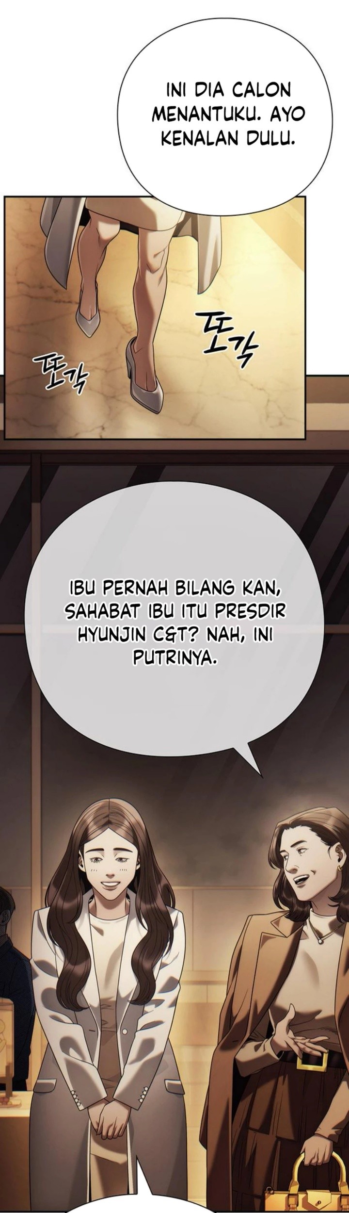 Office Worker Who Sees Fate Chapter 128 - halaman 37
