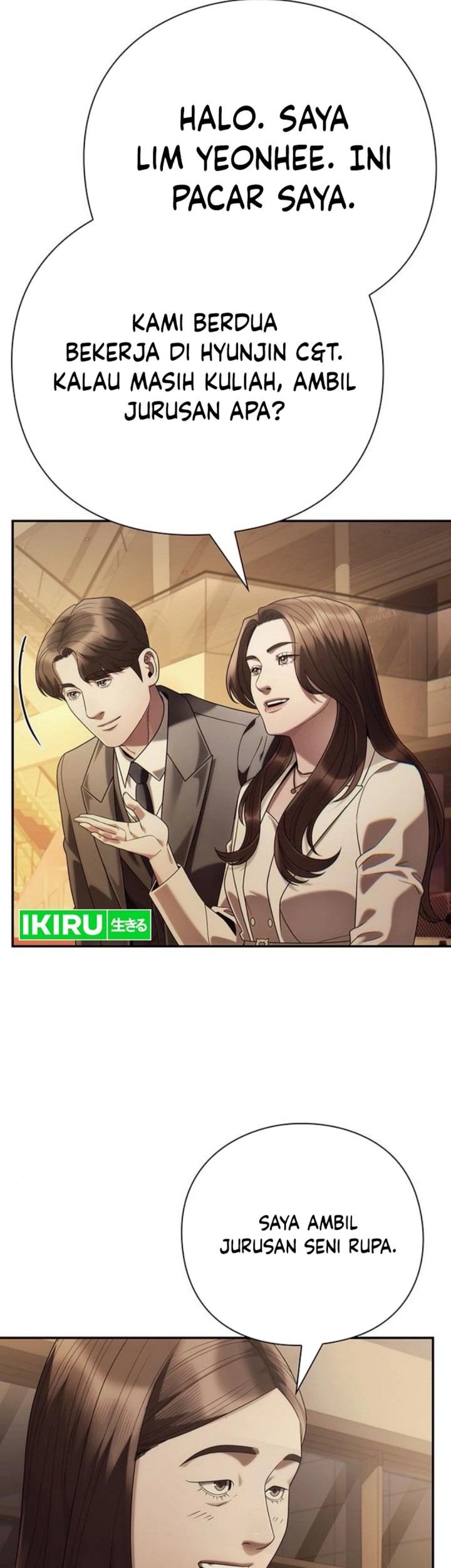Office Worker Who Sees Fate Chapter 128 - halaman 39