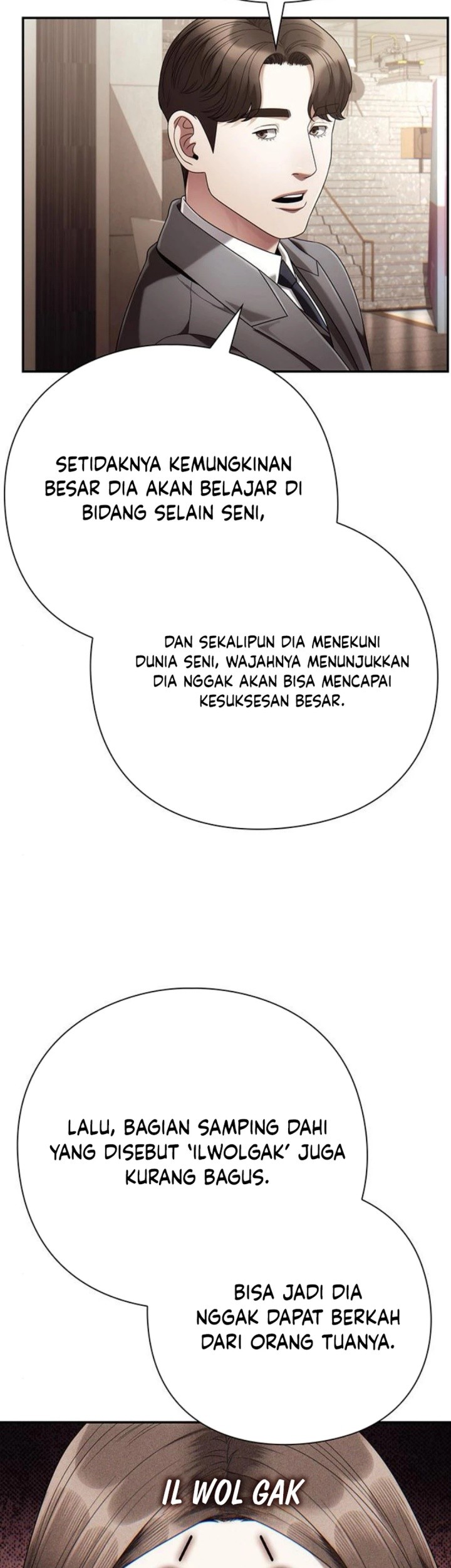 Office Worker Who Sees Fate Chapter 128 - halaman 54