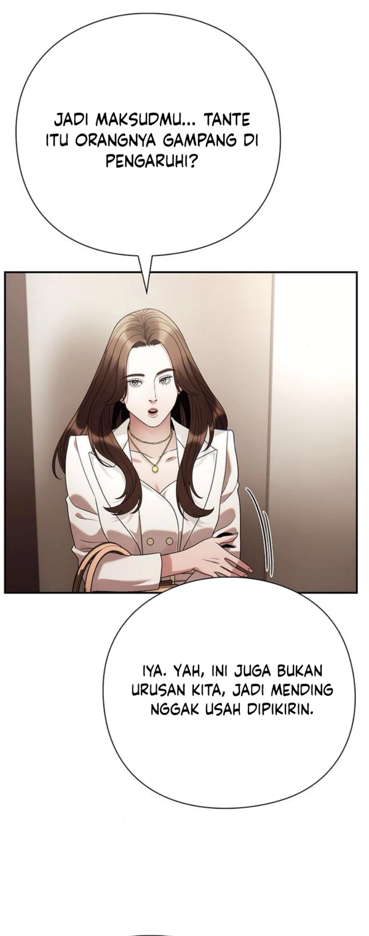 Office Worker Who Sees Fate Chapter 128 - halaman 58