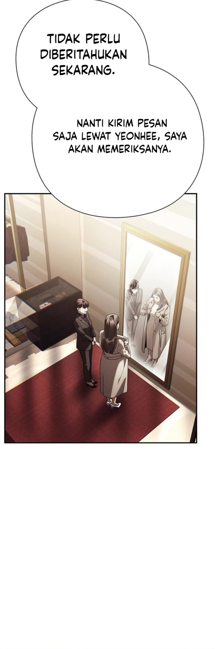 Office Worker Who Sees Fate Chapter 128 - halaman 85