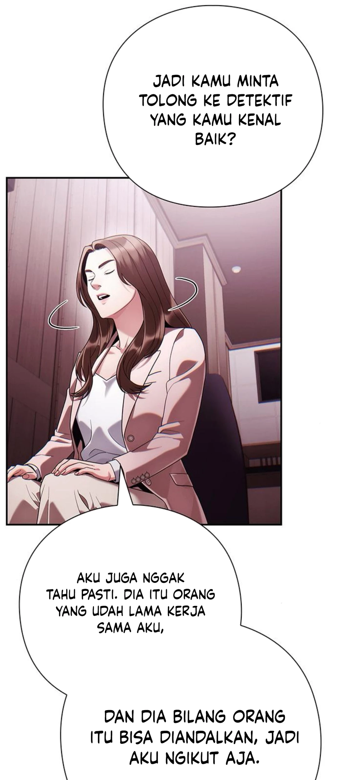 Office Worker Who Sees Fate Chapter 129 - halaman 35