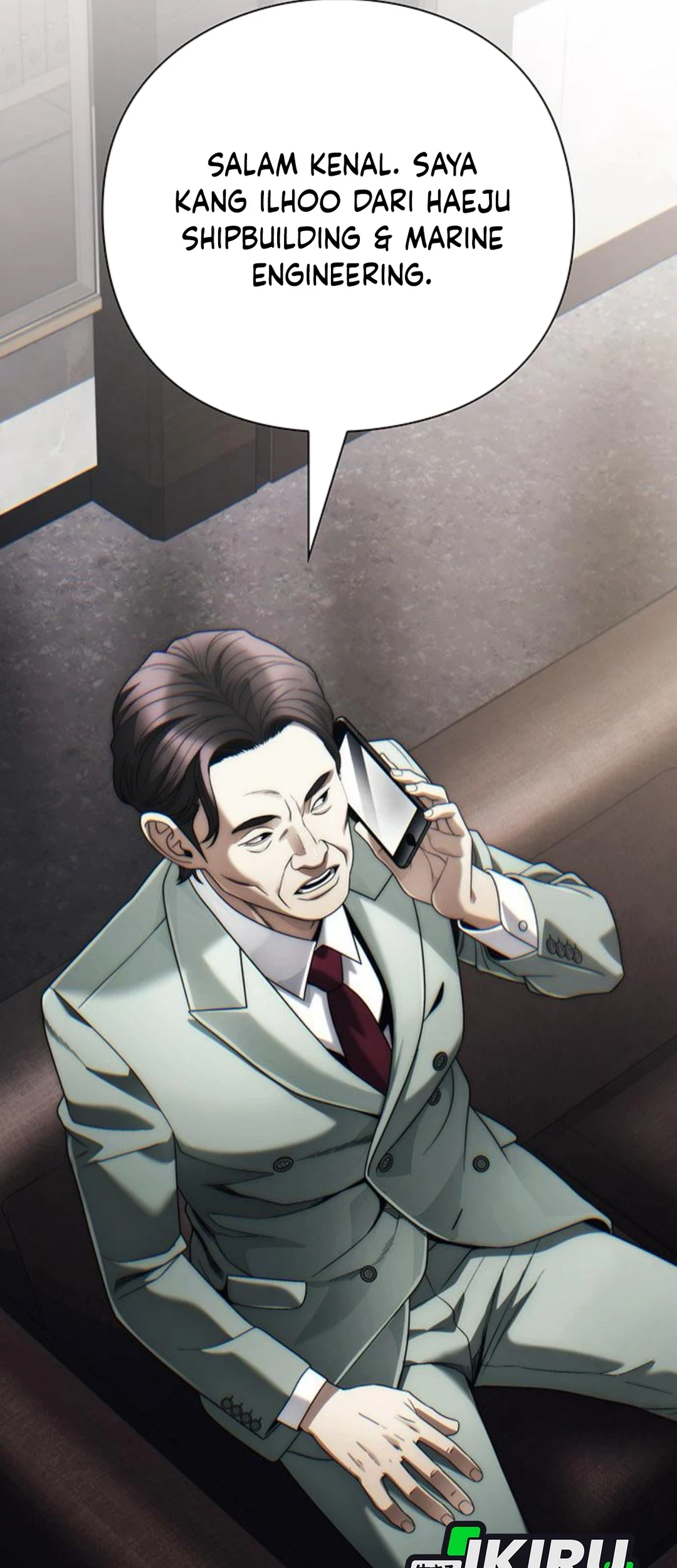 Office Worker Who Sees Fate Chapter 129 - halaman 87