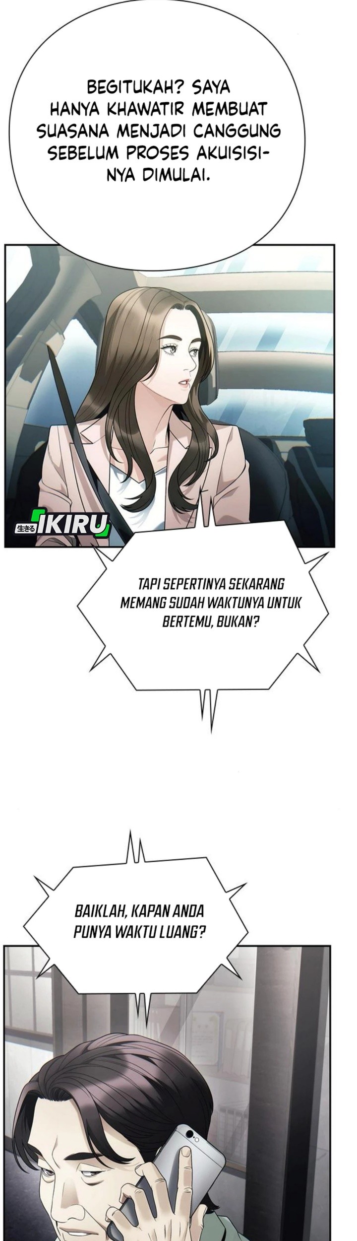Office Worker Who Sees Fate Chapter 130 - halaman 5