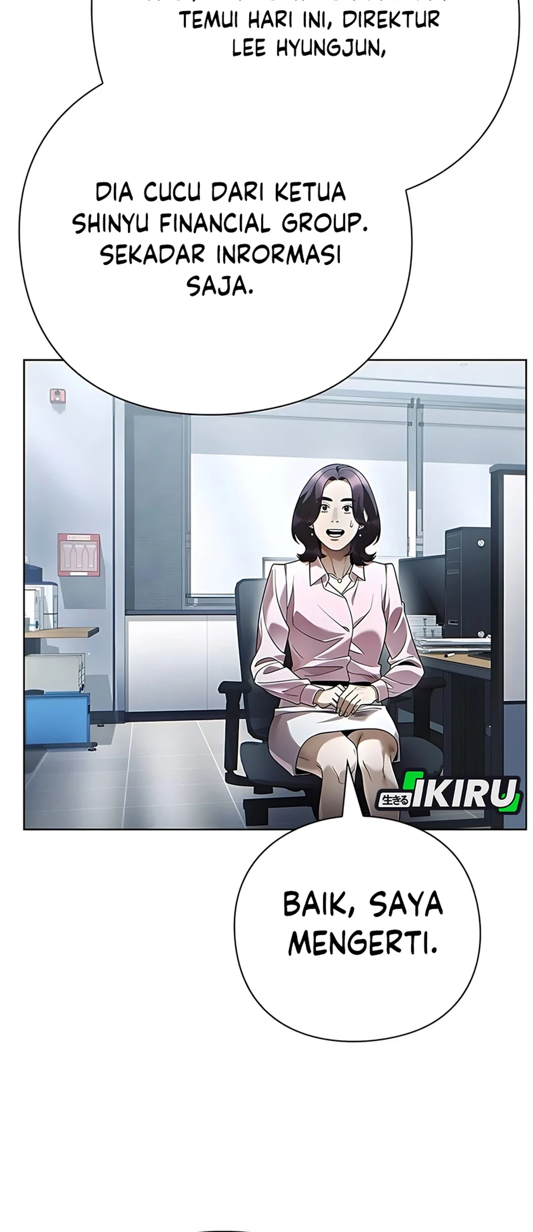 Office Worker Who Sees Fate Chapter 135 - halaman 28