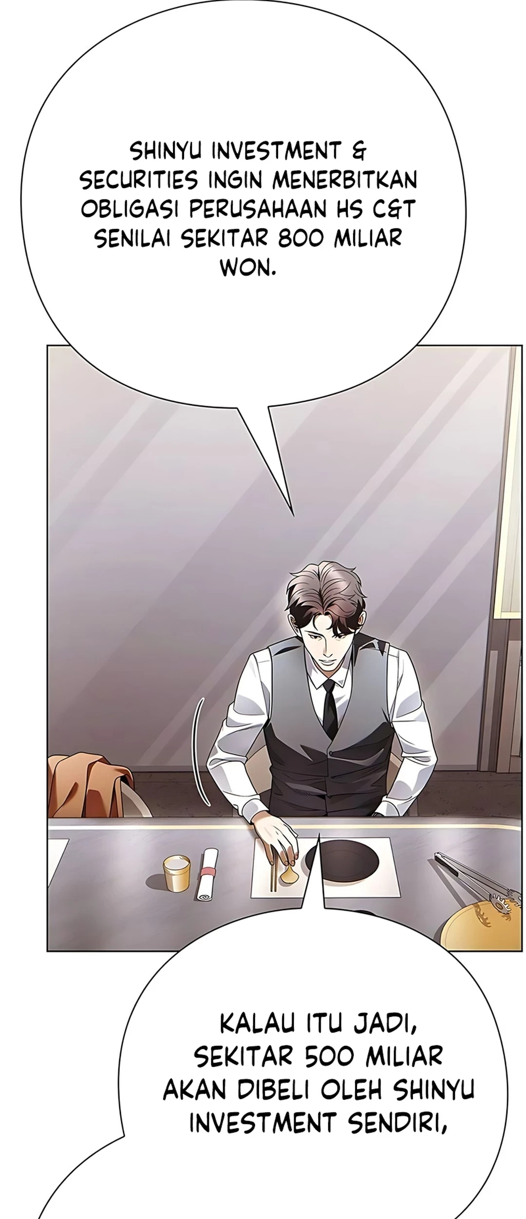 Office Worker Who Sees Fate Chapter 135 - halaman 58