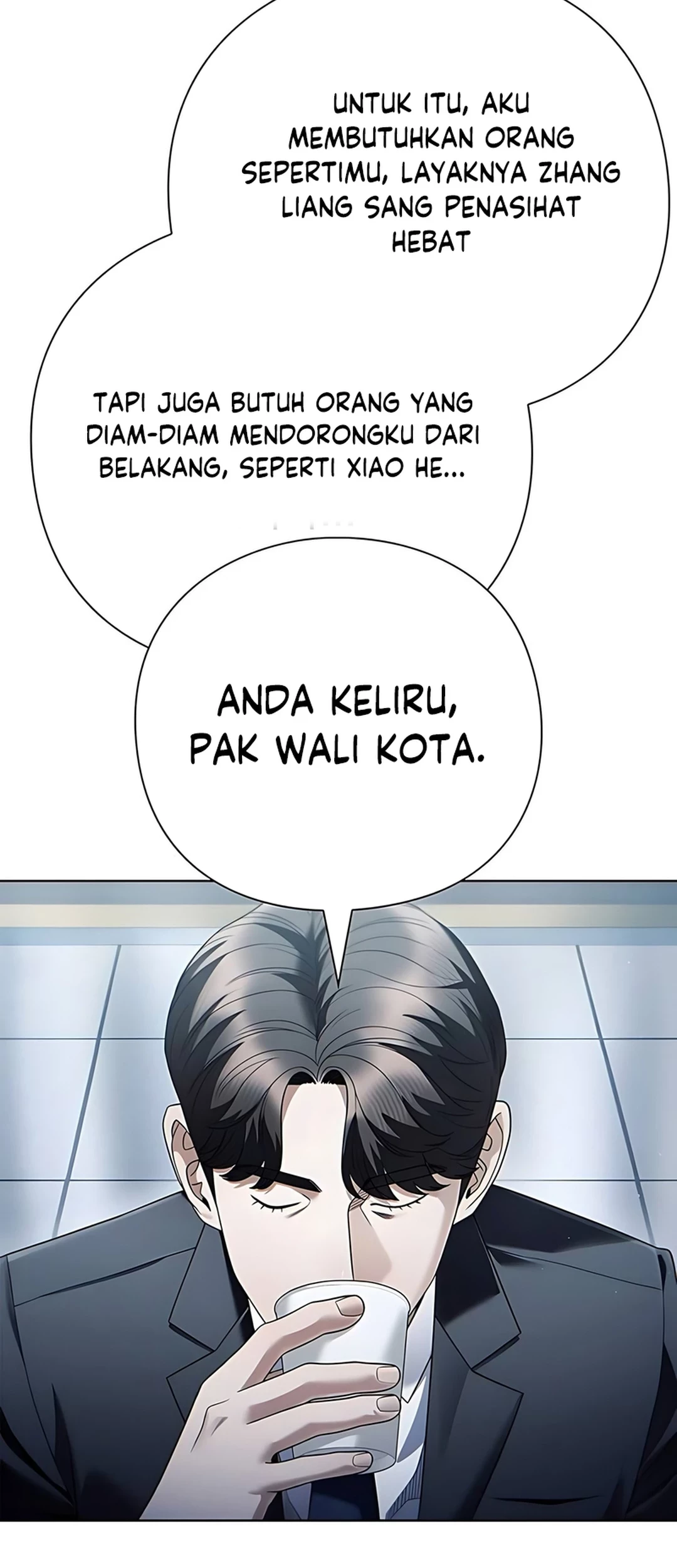 Office Worker Who Sees Fate Chapter 136 - halaman 58