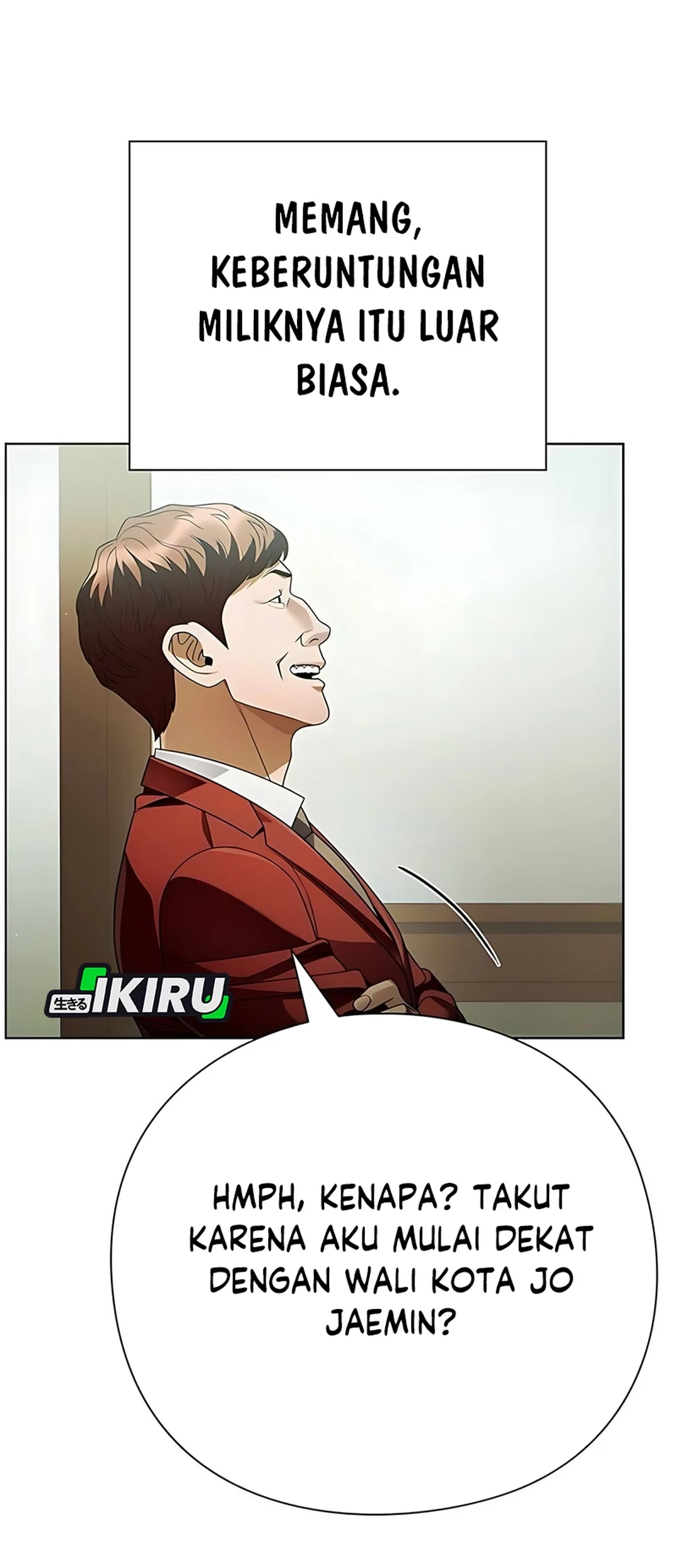Office Worker Who Sees Fate Chapter 136 - halaman 96