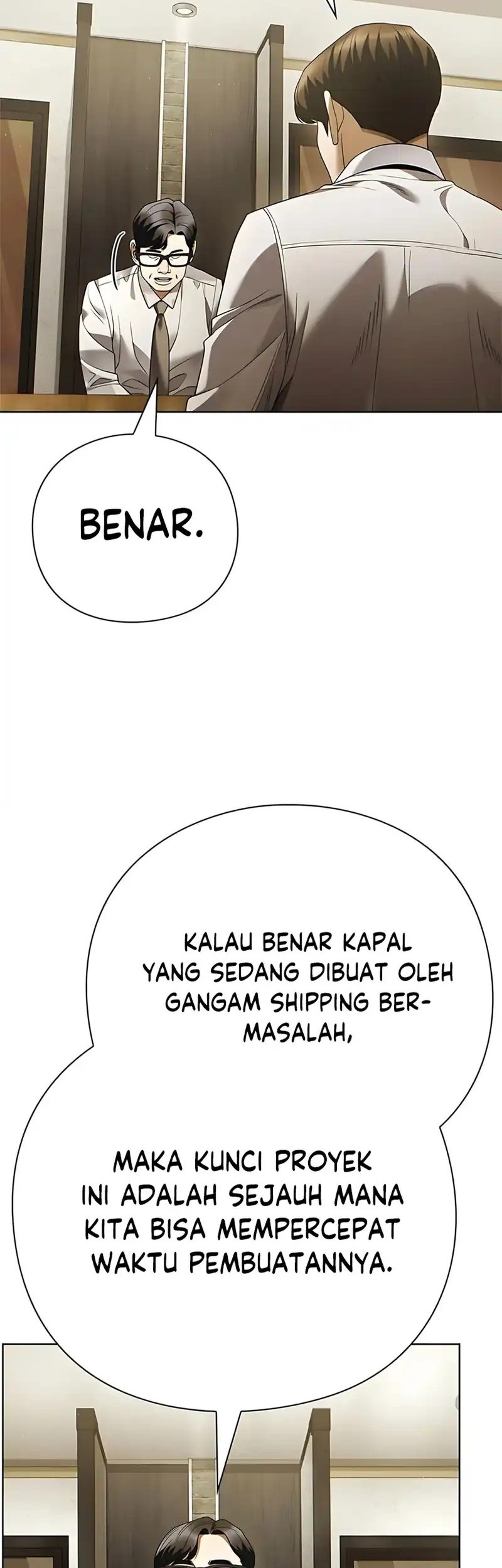 Office Worker Who Sees Fate Chapter 138 - halaman 58