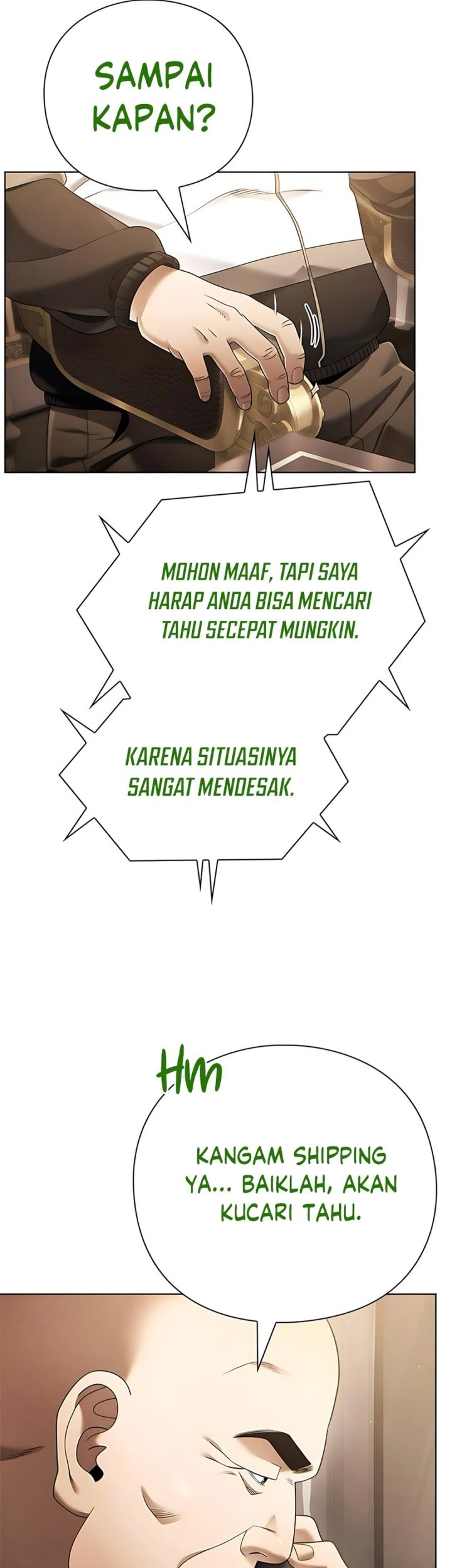 Office Worker Who Sees Fate Chapter 139 - halaman 18