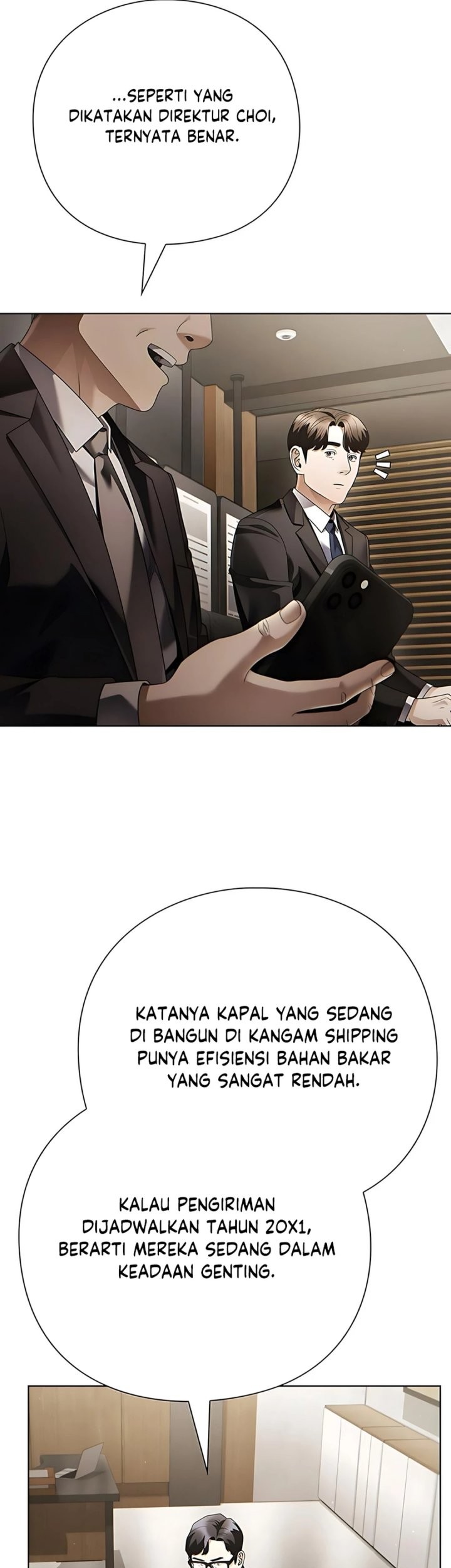 Office Worker Who Sees Fate Chapter 139 - halaman 64
