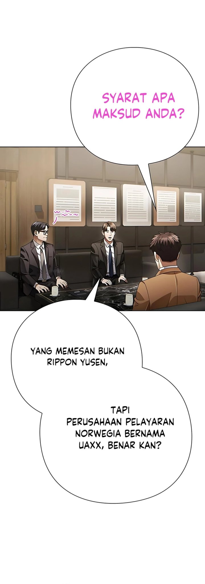 Office Worker Who Sees Fate Chapter 139 - halaman 77