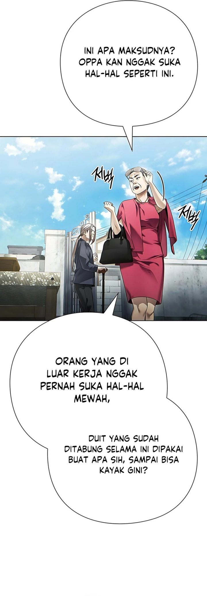 Office Worker Who Sees Fate Chapter 140 - halaman 55