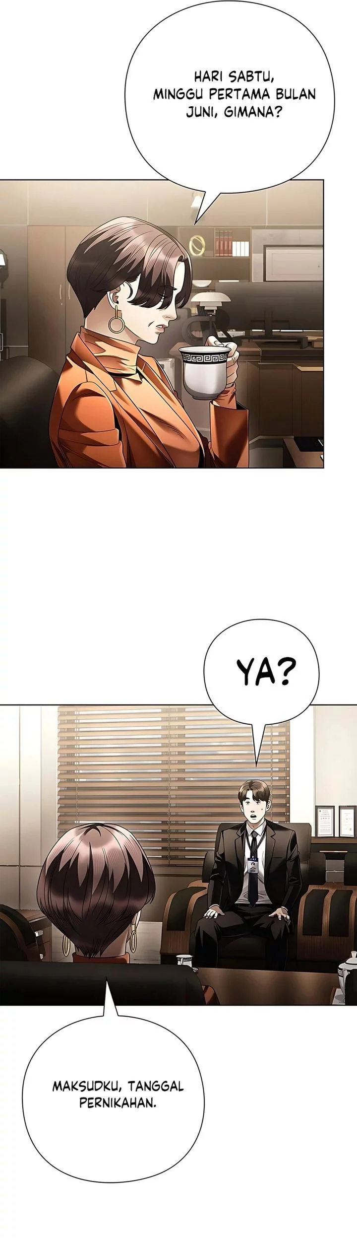 Office Worker Who Sees Fate Chapter 143 - halaman 56