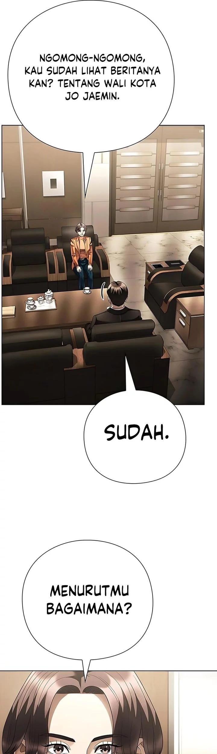 Office Worker Who Sees Fate Chapter 143 - halaman 74