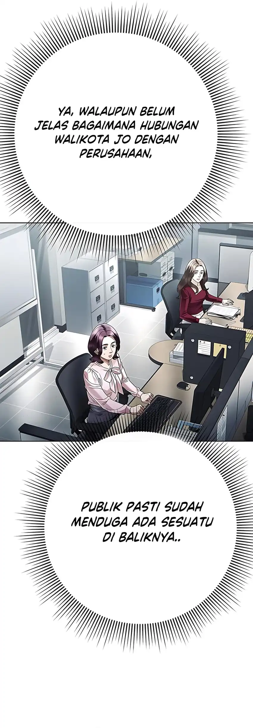 Office Worker Who Sees Fate Chapter 144 - halaman 35