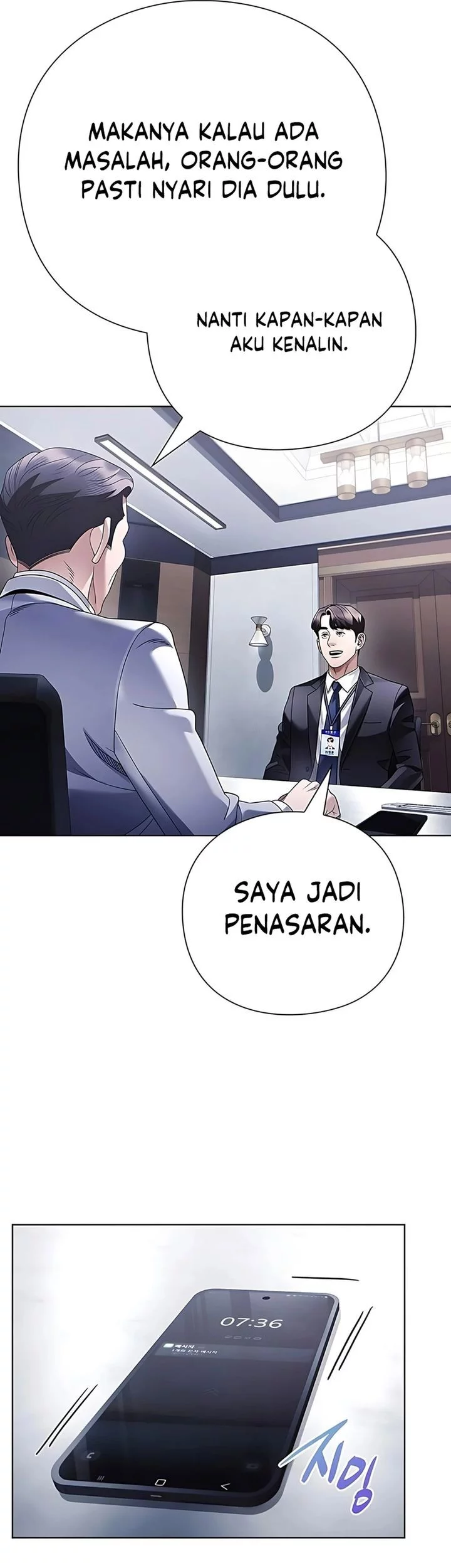 Office Worker Who Sees Fate Chapter 145 - halaman 56