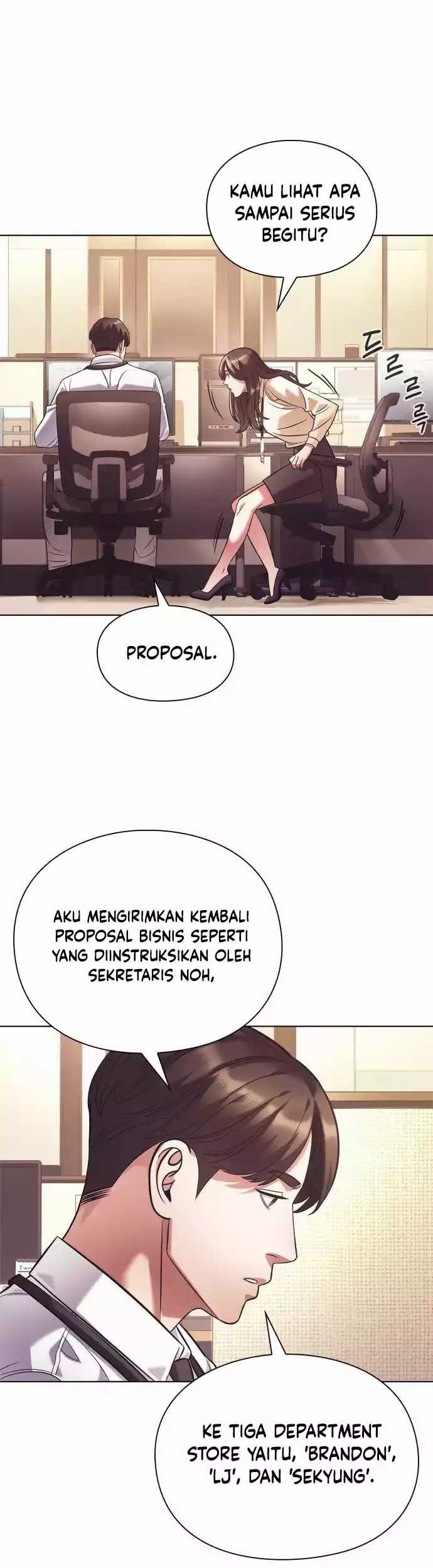 Office Worker Who Sees Fate Chapter 15 - halaman 33