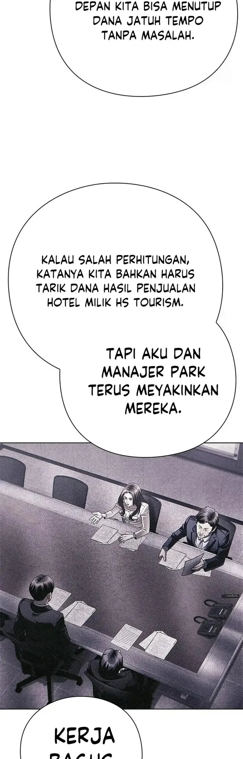 Office Worker Who Sees Fate Chapter 150 - halaman 14