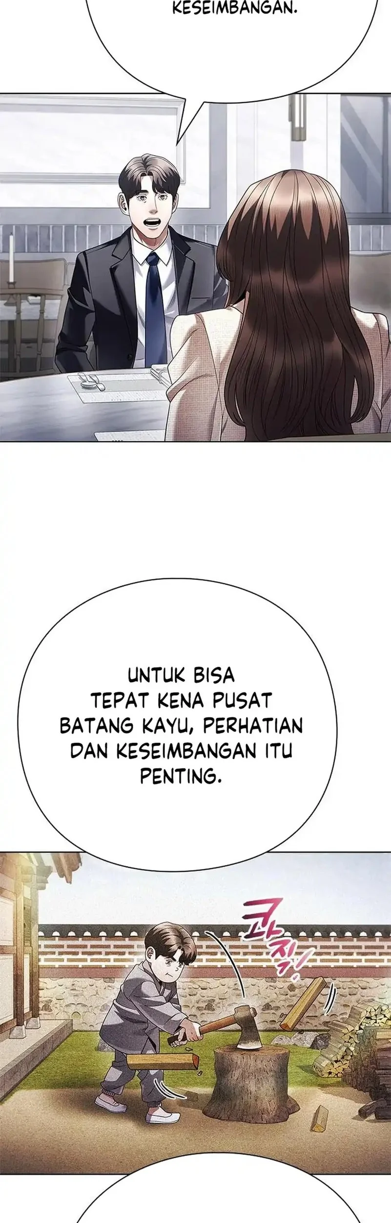 Office Worker Who Sees Fate Chapter 150 - halaman 18