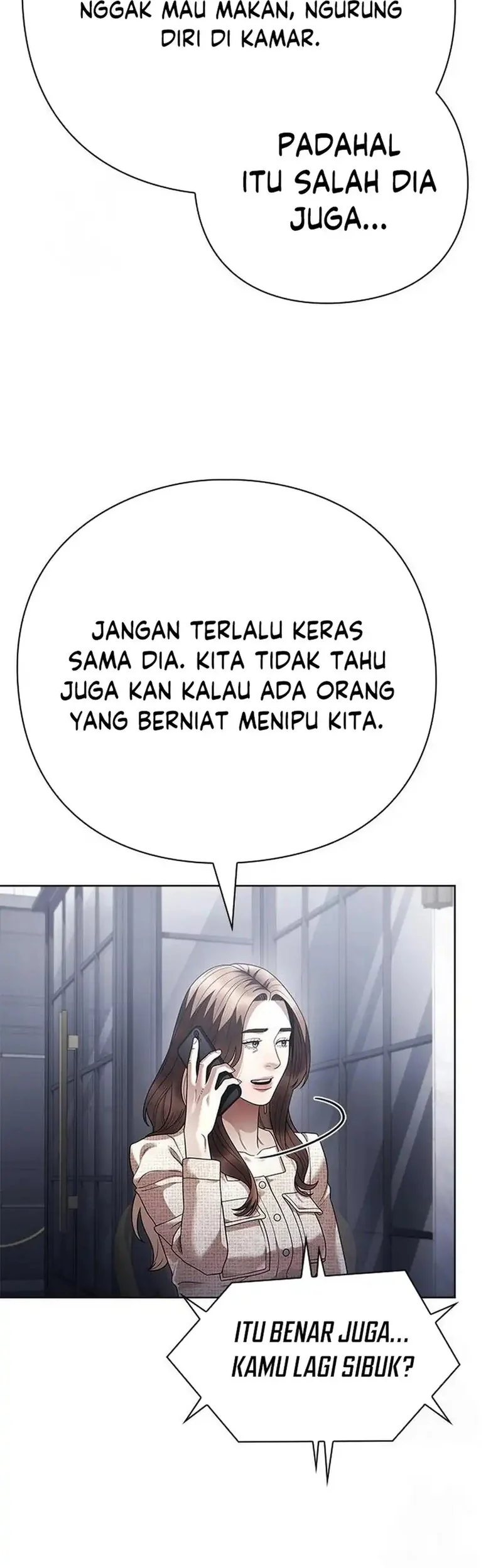 Office Worker Who Sees Fate Chapter 150 - halaman 55