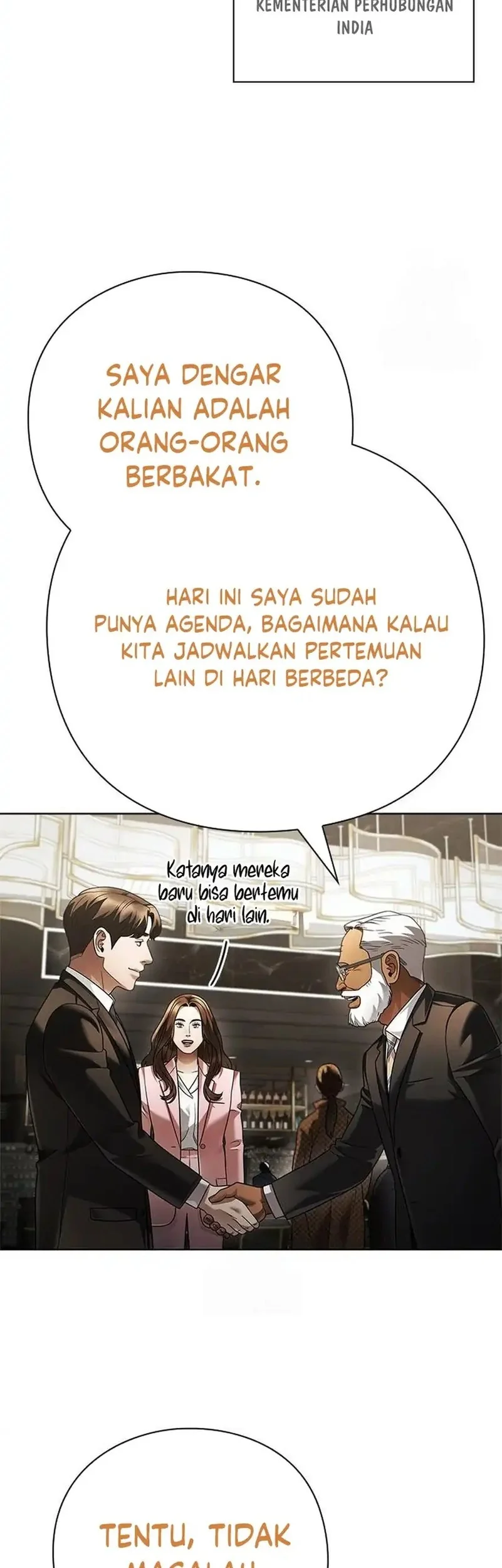 Office Worker Who Sees Fate Chapter 151 - halaman 56