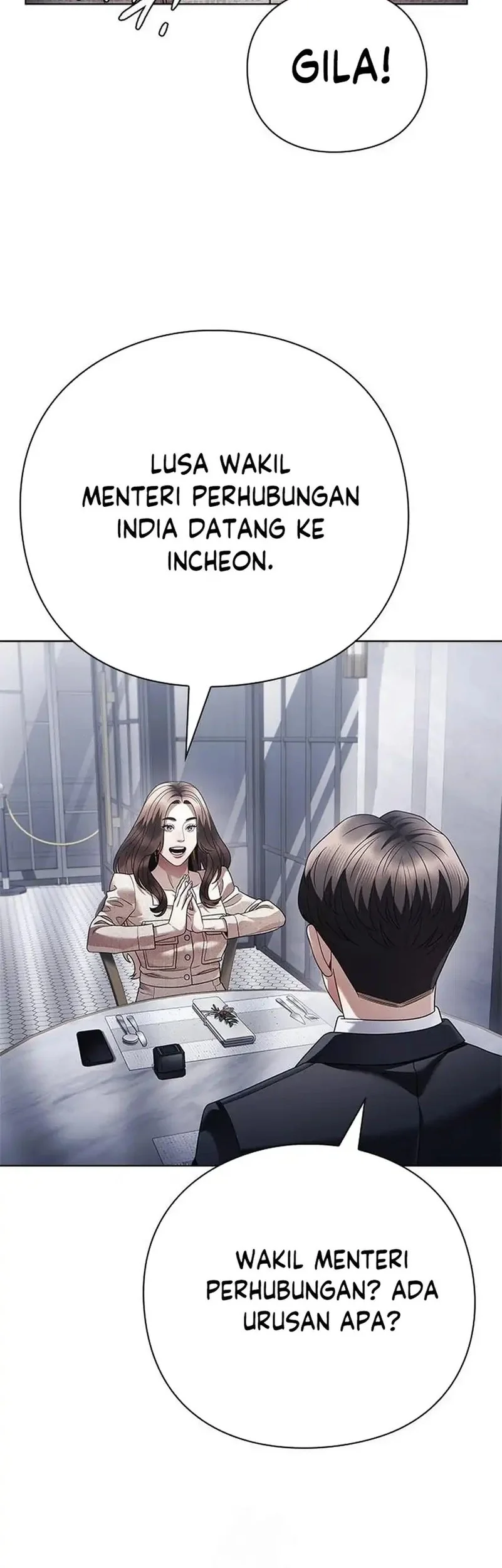 Office Worker Who Sees Fate Chapter 152 - halaman 129