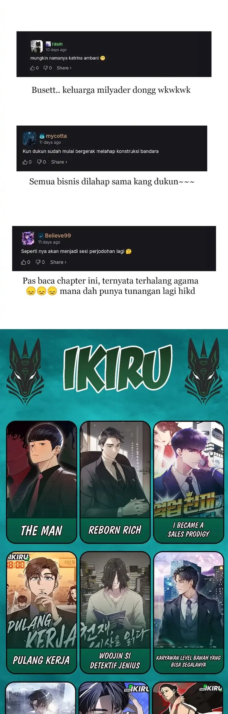 Office Worker Who Sees Fate Chapter 153 - halaman 77
