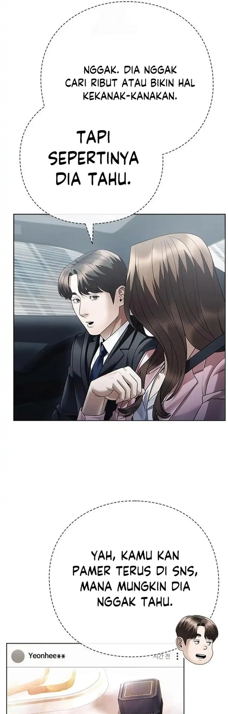 Office Worker Who Sees Fate Chapter 153 - halaman 9