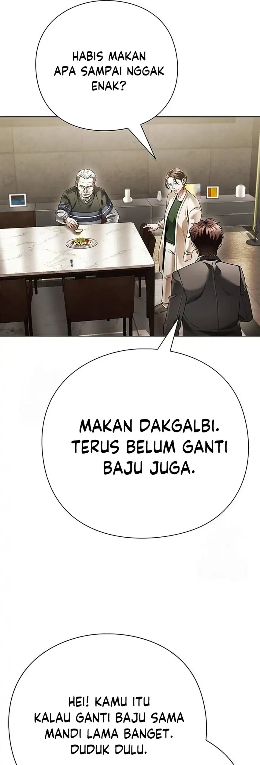 Office Worker Who Sees Fate Chapter 154 - halaman 9