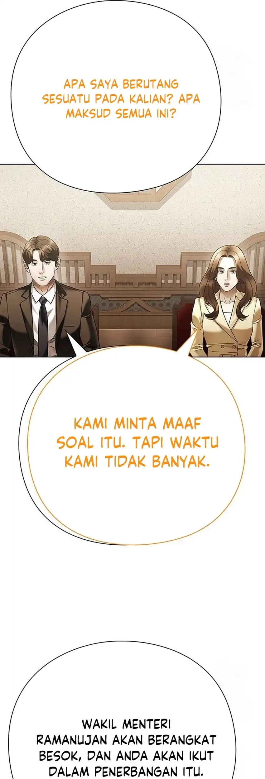 Office Worker Who Sees Fate Chapter 155 - halaman 38