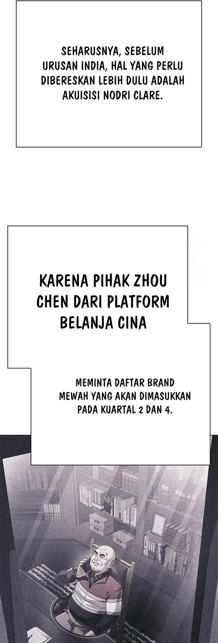 Office Worker Who Sees Fate Chapter 156 - halaman 65