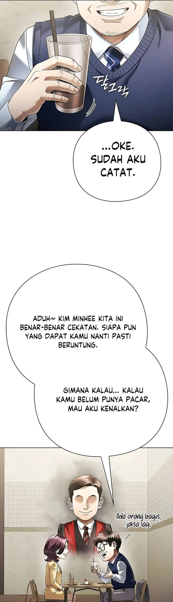 Office Worker Who Sees Fate Chapter 157 - halaman 49