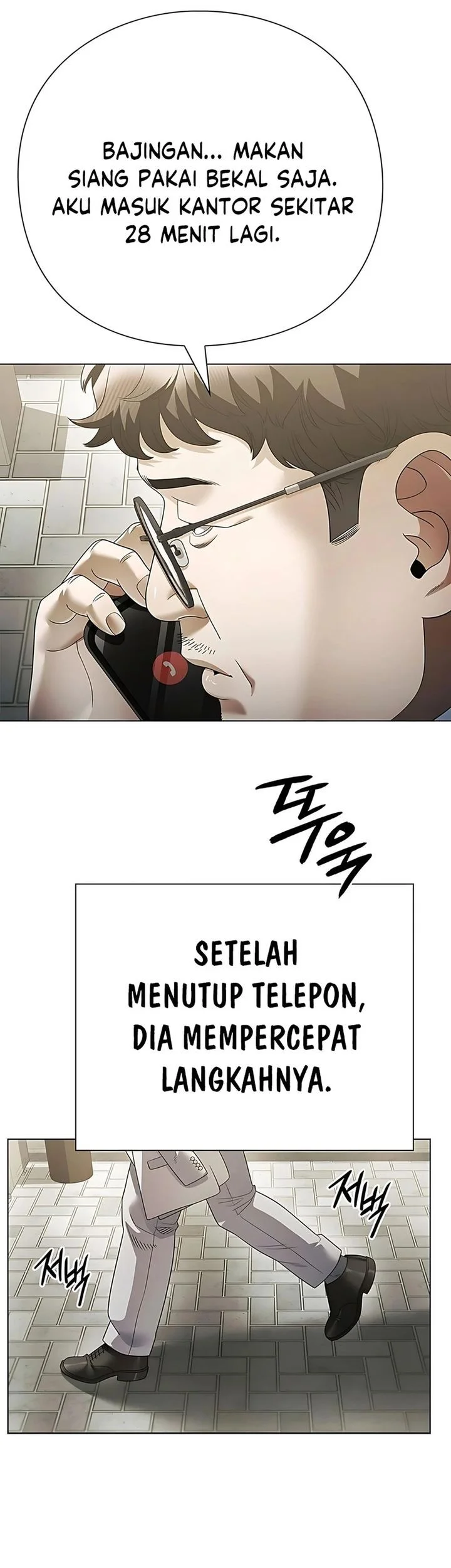 Office Worker Who Sees Fate Chapter 157 - halaman 55