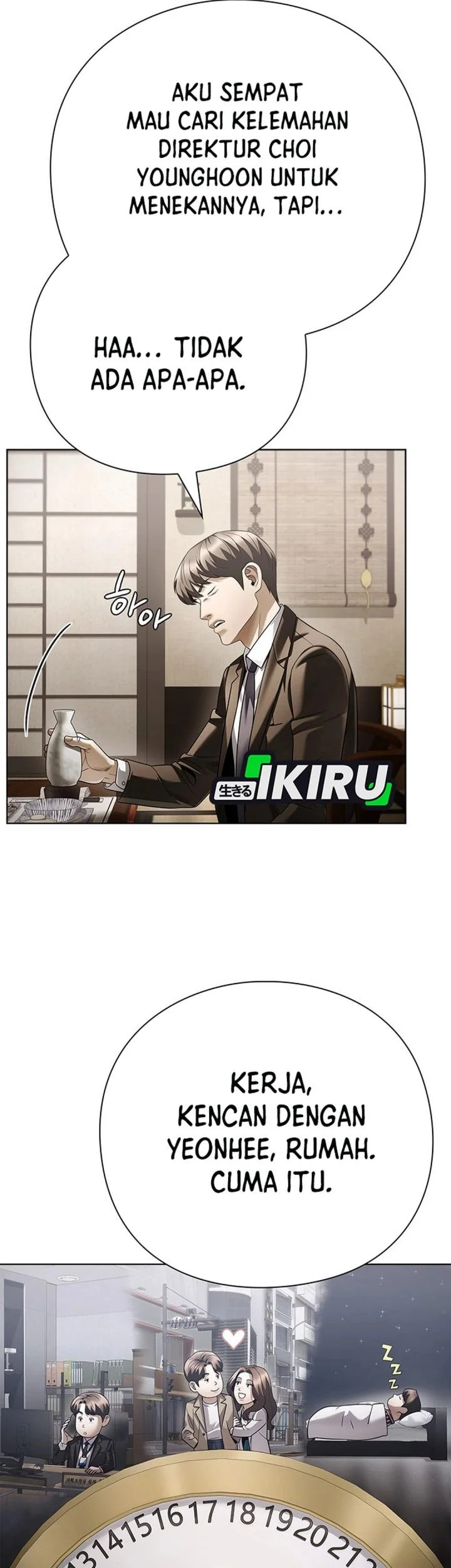 Office Worker Who Sees Fate Chapter 167 - halaman 73