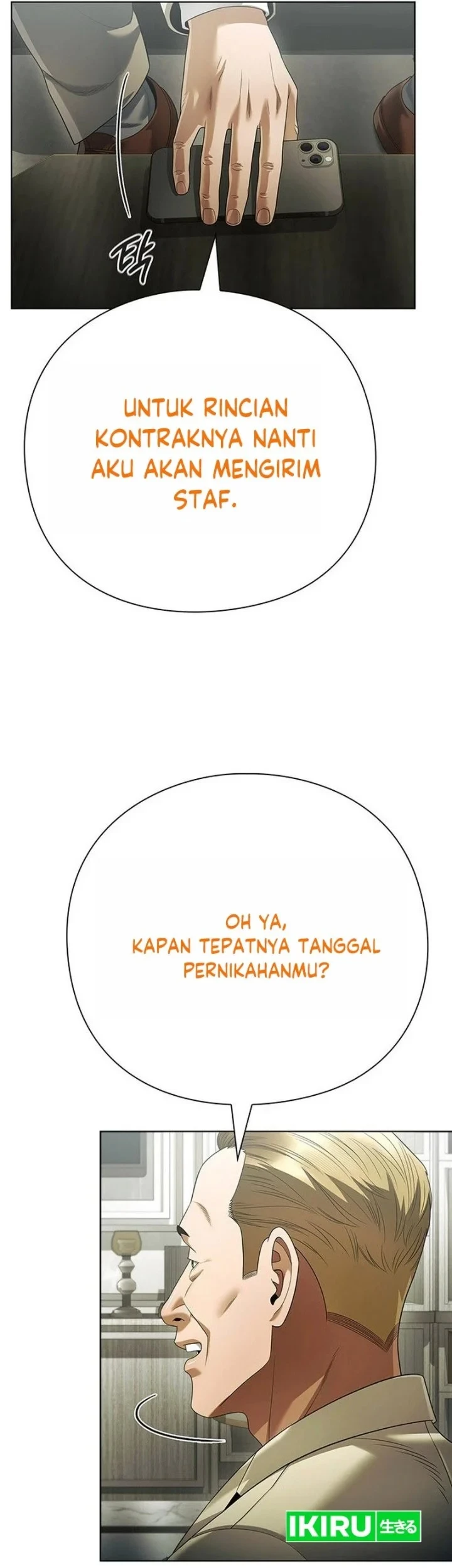 Office Worker Who Sees Fate Chapter 177 - halaman 31