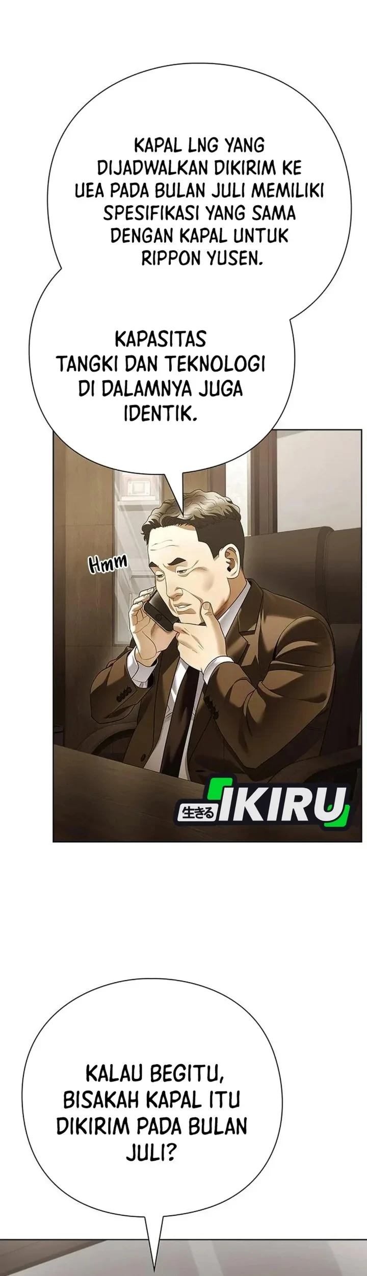 Office Worker Who Sees Fate Chapter 184 - halaman 5
