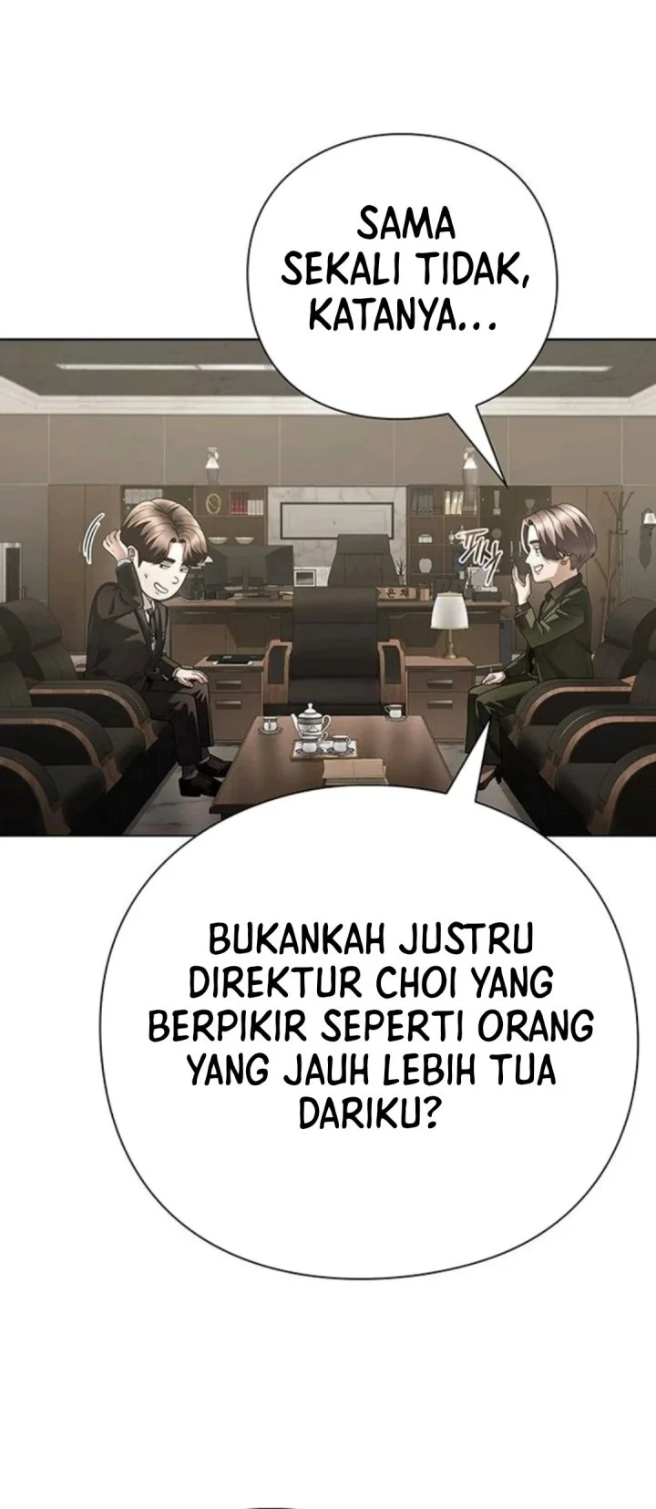 Office Worker Who Sees Fate Chapter 185 - halaman 45
