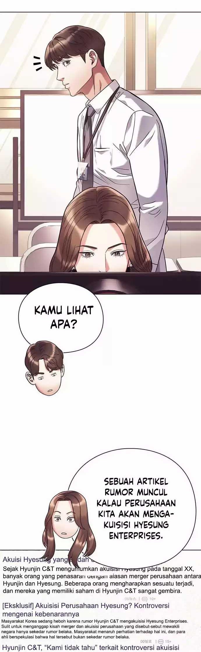 Office Worker Who Sees Fate Chapter 19 - halaman 48