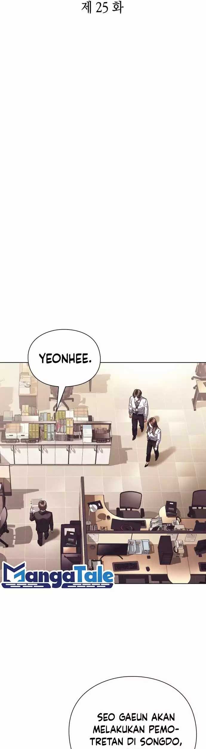 Office Worker Who Sees Fate Chapter 25 - halaman 21