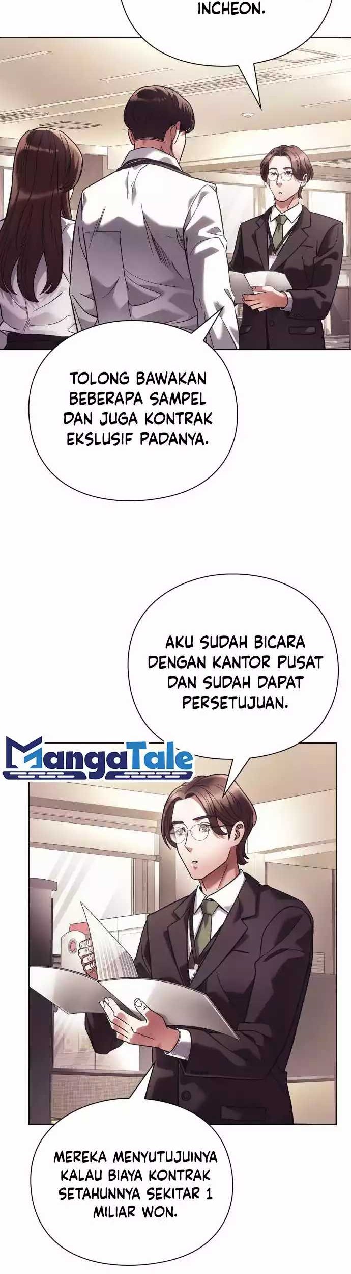 Office Worker Who Sees Fate Chapter 25 - halaman 22