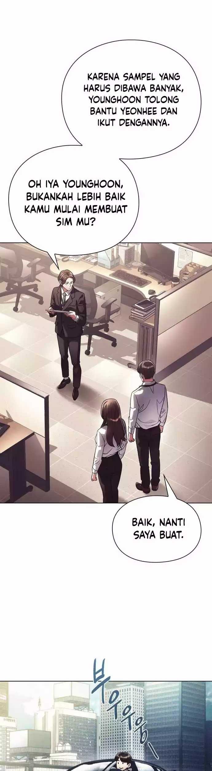 Office Worker Who Sees Fate Chapter 25 - halaman 23