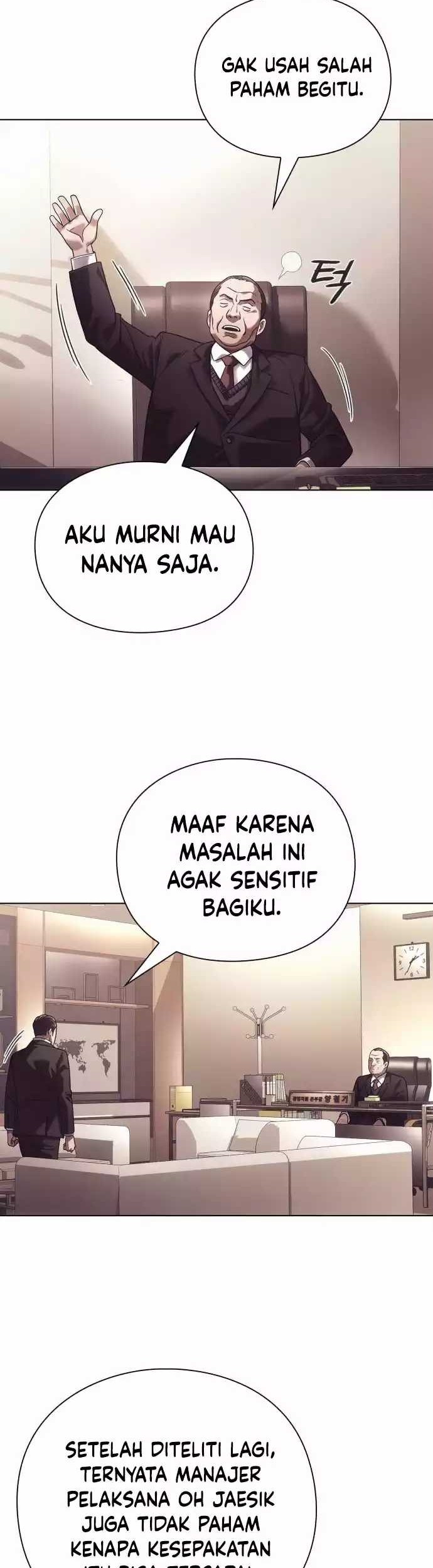 Office Worker Who Sees Fate Chapter 25 - halaman 30
